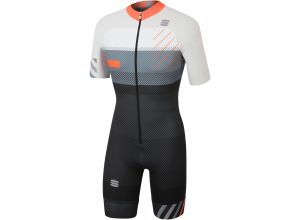 Sportful TRAINING SKIROLL dres čierny/biely/oranžový SDR