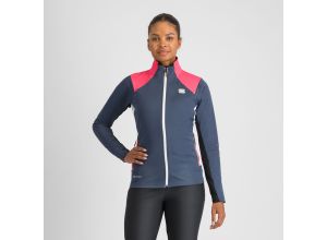 Sportful SQUADRA dámska bunda galaxy blue/raspberry pink