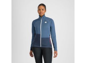 Sportful ENGADIN dámska bunda natural gray/galaxy blue