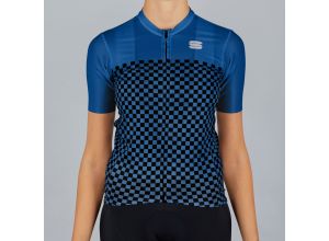 Sportful Checkmate dámsky dres modrý