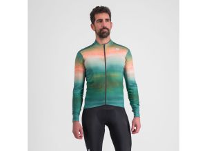 Sportful FLOW  SUPERGIARA THERMAL dres shrub green corallo