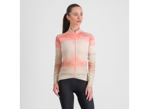 Sportful FLOW SUPERGIARA dámsky THERMAL dres warm cement corallo