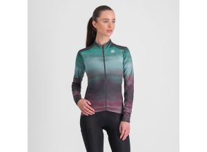 Sportful FLOW SUPERGIARA dámsky THERMAL dres huckleberry shrub green