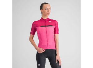 Sportful PISTA dámsky dres carmine rose cyclamen