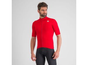 Sportful FIANDRE LIGHT bunda s krátkym rukávom tango red