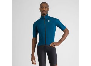 Sportful FIANDRE PRO bunda s krátkym rukávom teal blu