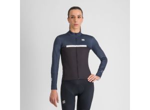 Sportful PISTA THERMAL dámsky dres black blu white