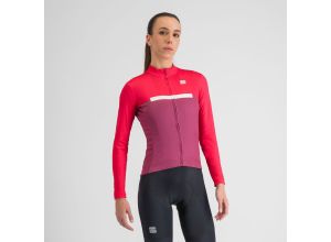 Sportful PISTA THERMAL dámsky dres raspberry pink white