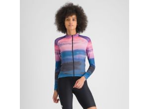 Sportful FLOW SUPERGIARA THERMAL dámsky dres blue pink