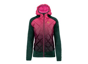 Karpos Smart Marmarole Dámska Bunda Fandango Pink/Jungle Green