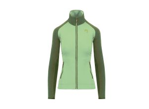 Karpos AMBRIZZOLA FULL ZIP dámska mikina arcadian green/cedar green