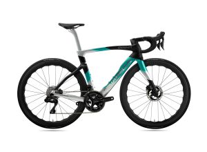 Pinarello Dogma F DuraAce Di2 2x12DB PM Princeton Peak 4550 DB HG12 Nebula Green Silver