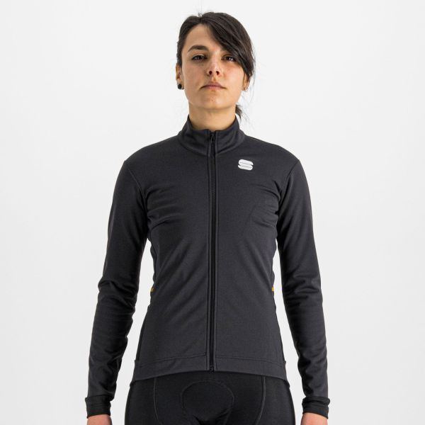 Sportful NEO SOFTSHELL dámska bunda čierna