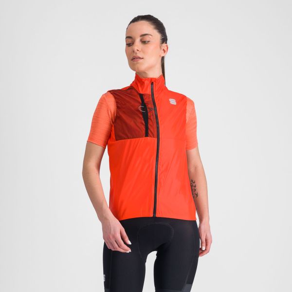 Sportful SUPERGIARA LAYER dámska vesta pompelmo