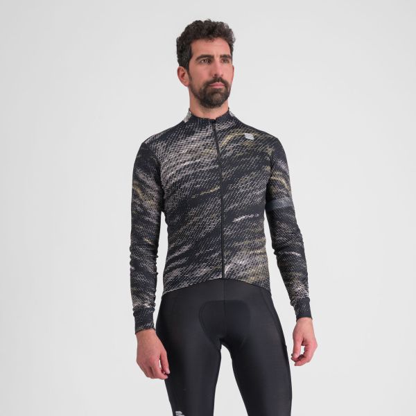 Sportful CLIFF SUPERGIARA THERMAL dres black olive green cement