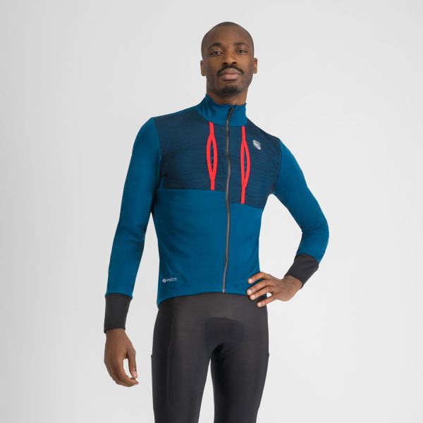 Sportful SUPERGIARA bunda teal blu