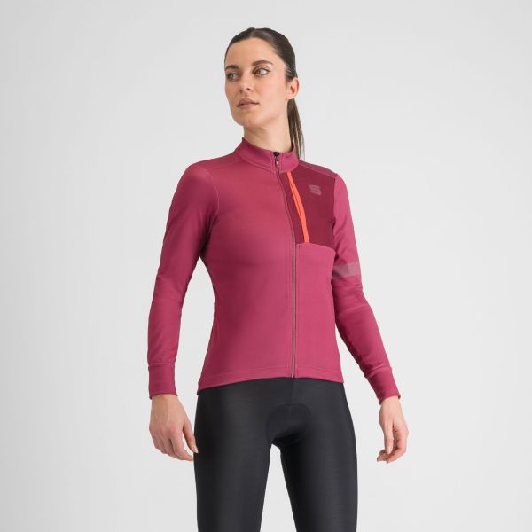 Sportful SUPERGIARA THERMAL dámsky dres raspberry violet