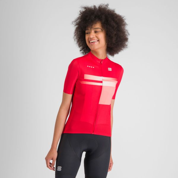 Sportful GRUPPETTO dámsky dres tango red pink