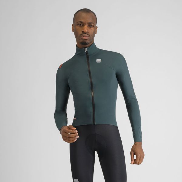 Sportful FIANDRE PRO bunda s dlhým rukávom dark green