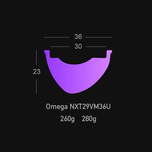 ráfik NEXTIE Supreme omega XC Ultra 280g