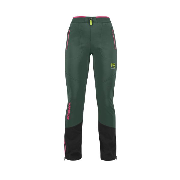 Karpos Alagna Plus Evo Dámske Nohavice Jungle Green/Duck Green