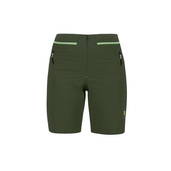 Karpos TRE CIME dámske bermudy rifle green/arcadian