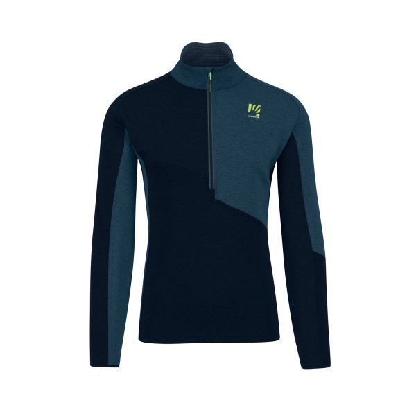 Karpos Federa Half-Zip Mikina Black/Midnight