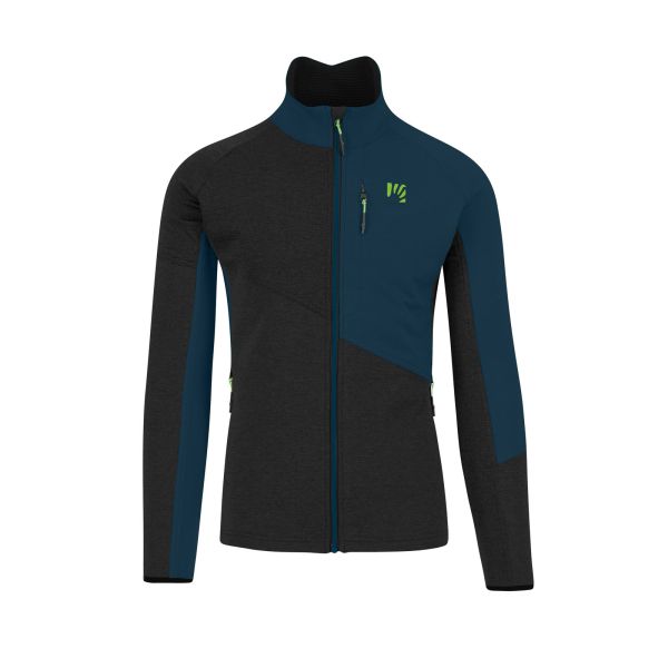 Karpos Federa Mikina Na Zips Black/Midnight