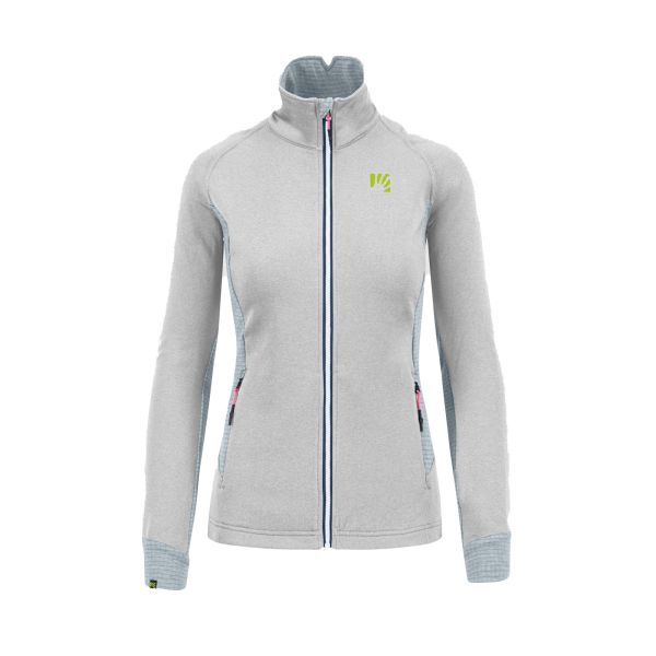 Karpos PIZZOCCO EVO FULL-ZIP dámska flíska white