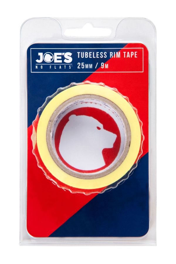 Joe&rsquo;s Tubeless Yellow Rim Tape 9 mX 25 mm