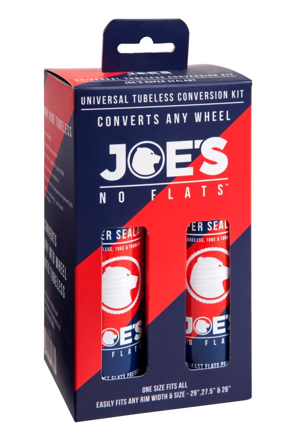 Joe&rsquo;s Universal Tubeless Conversion Kit - Super Sealant